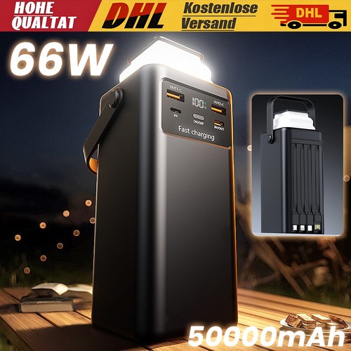 Powerbank 50000mah 66w - powerbank,