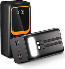 Power Bank 50000mAh con Cavo