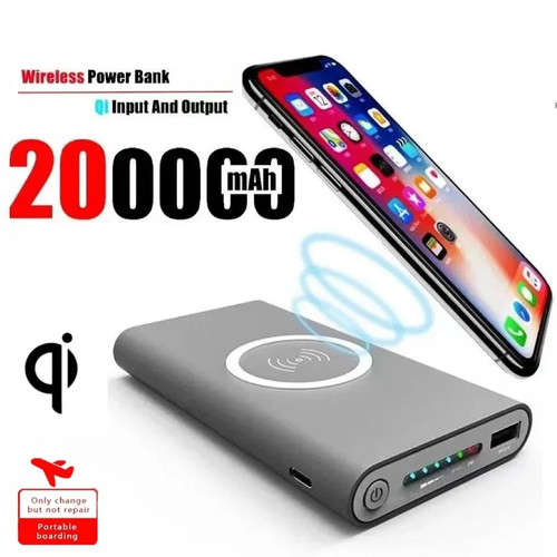 200000mah wireless power bank - power,