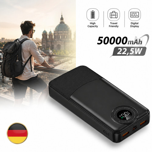 Power bank 50000mah - power,