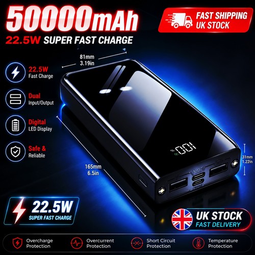 Power bank 50000mah 5w - bank,