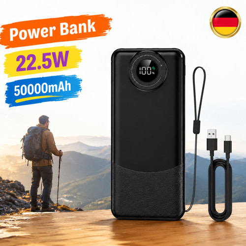 Power bank 50000mah 5w - power,