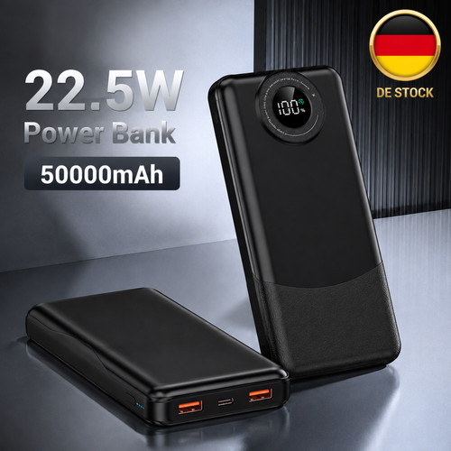 Powerbank 50000 mah w - mah, 22,5