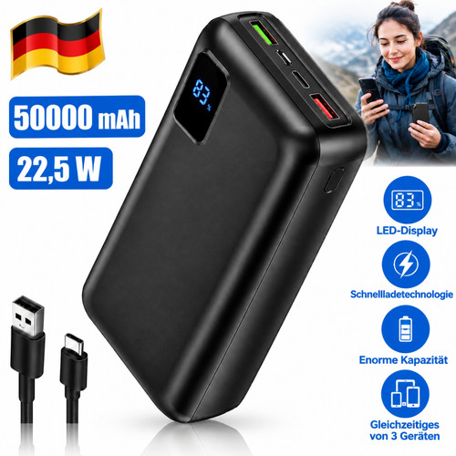Powerbank 50000mah portatile - powerbank,