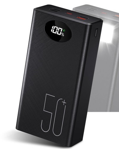 Power bank 50000mah - bank, con