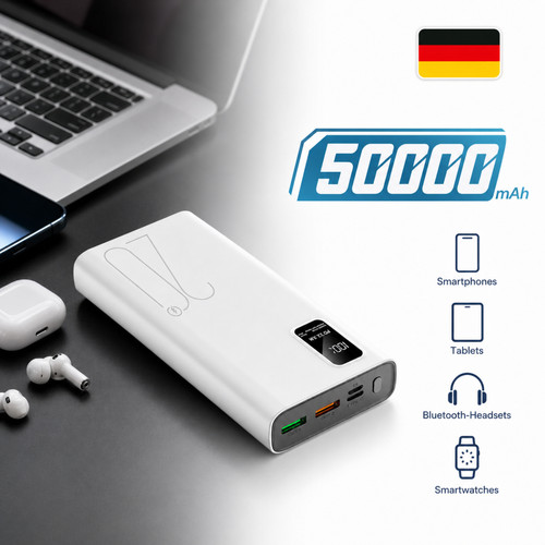 Power bank 50000mah batteria - power,