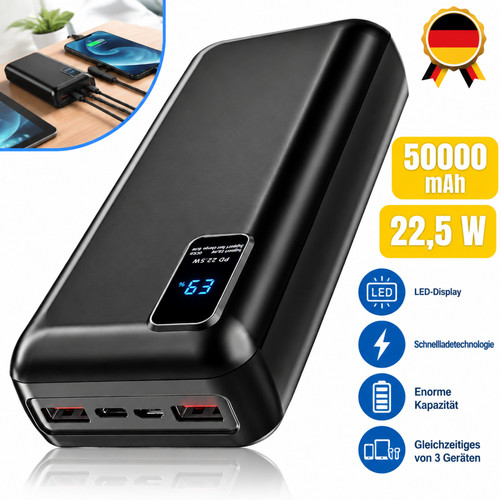 Powerbank 50000 mah power - 50000,