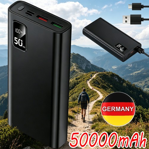 Power bank 50000mah usb - 50000mah, usb-a
