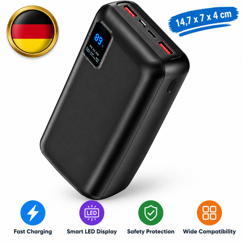 Power bank 50000 mah - power, 22,5