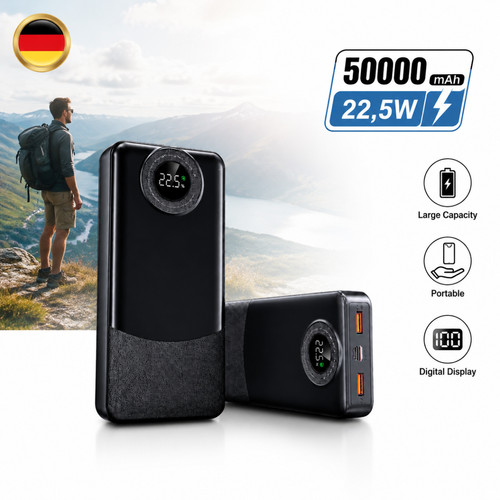 50000mah power bank - 50000mah,