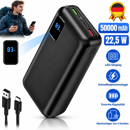 Powerbank power bank - power, 50000mah