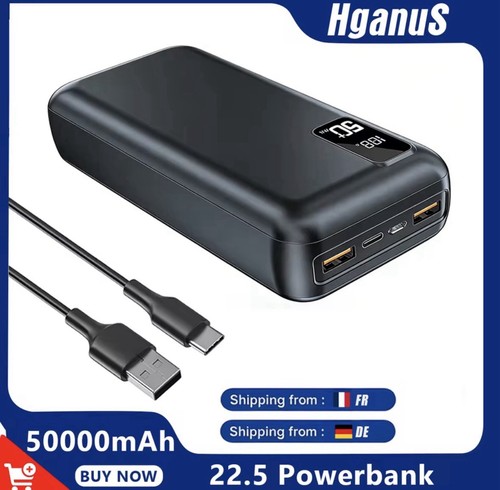 Hganus powerbank 50000mah - hganus,