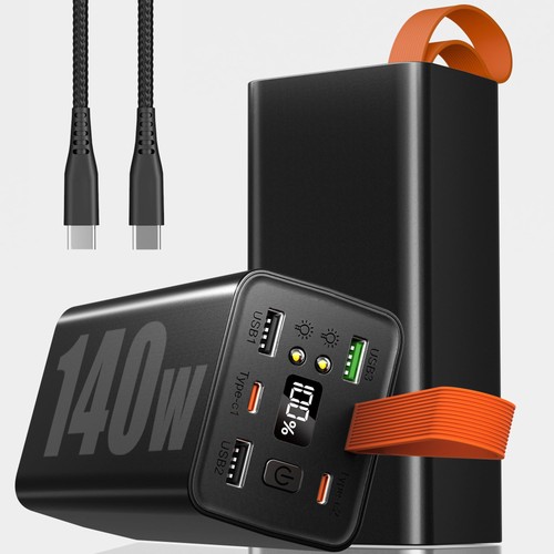 Power bank 50000mah 140w - power,