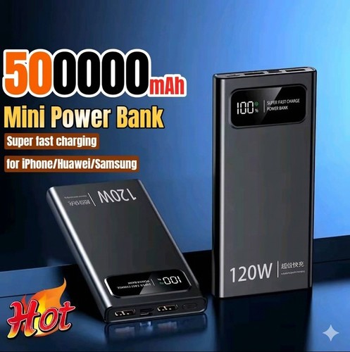 Power bank 120w - 120w, 10000-50000mah