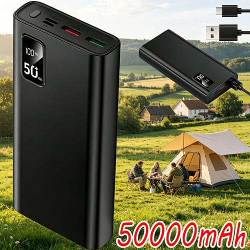 Power bank 50000 mah - mah, ricarica