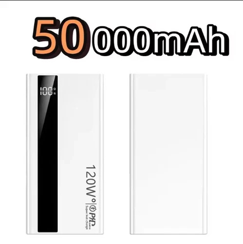 Power bank 50000mah 120w - bank,