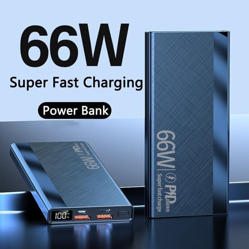 66w power bank usb tipo - 4, pd