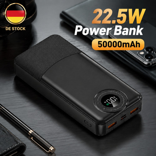 Power bank ricarica - bank, 22.5w