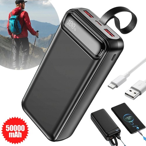 Power bank 50000mah pd - bank,