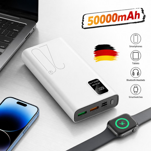 Power bank 50000mah caricatore - bank,