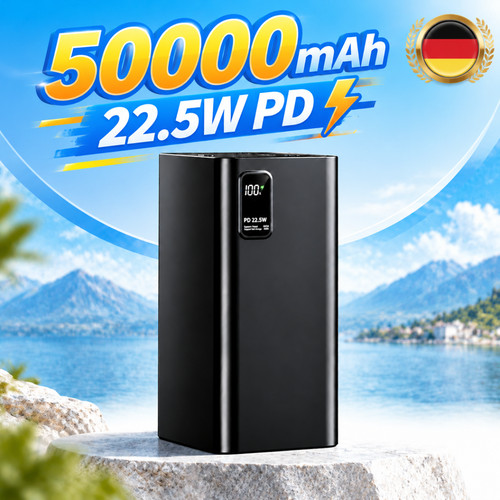 Powerbank 50000mah 5w - powerbank, 22.5w