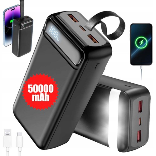 Power bank 50000mah - bank, pd