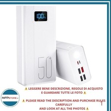 Power Bank 50000mAh Bianco