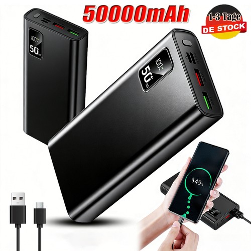 Powerbank 50000 mah - powerbank, 22,5